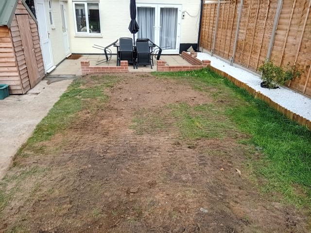 Garden ground reinstatement