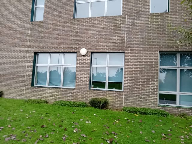 School exterior wall light